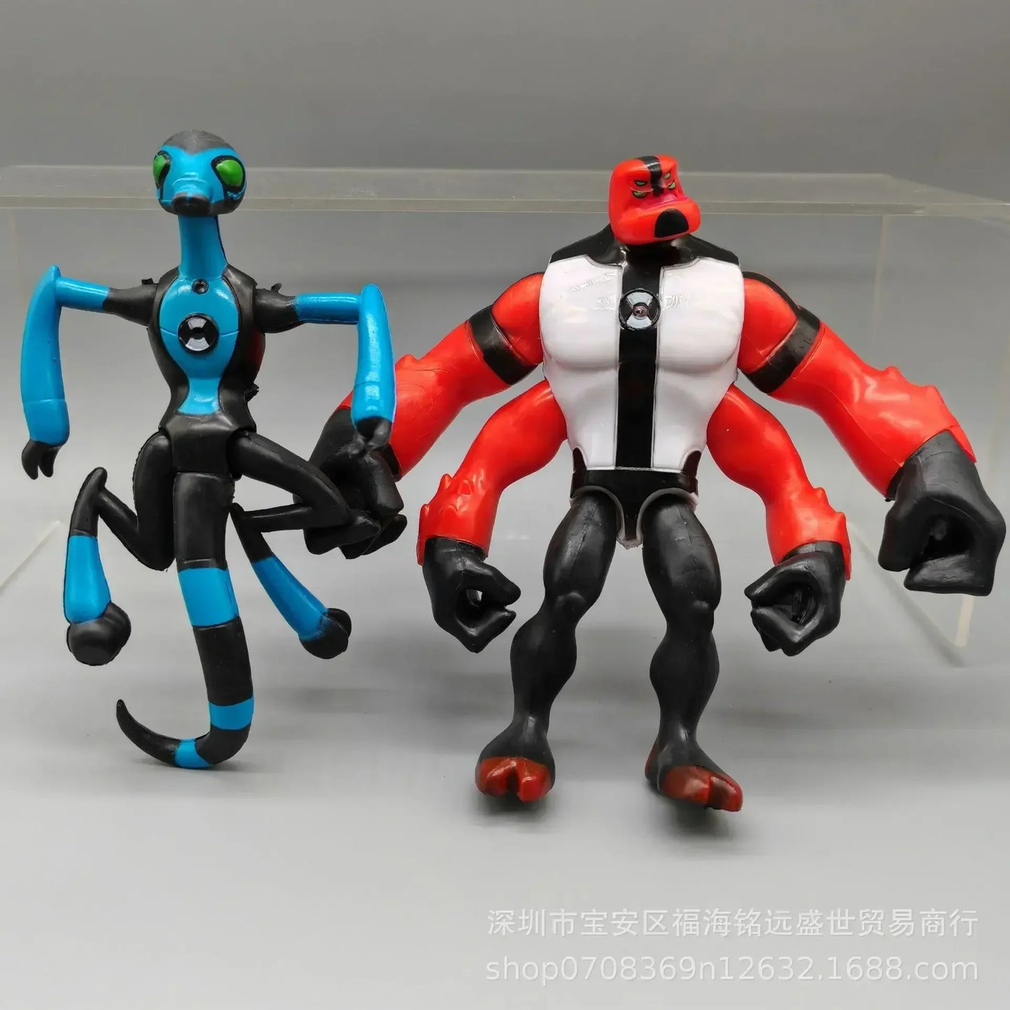 9 Teile/satz Ben 10 3-12 Figur Ben Tennyson Ben Vier Arme Grau Anime Figuren Kinder Spielzeug