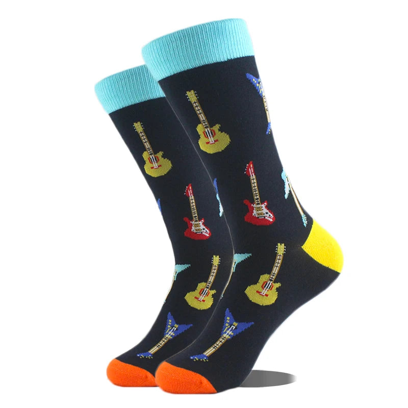 Happy Design Lustige Socken Schaf Bier Dinosaurier Muster