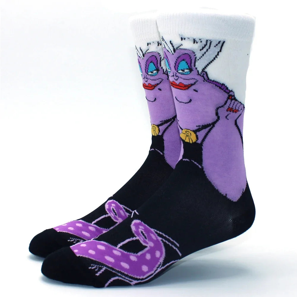 Modische Anime-Socken – Lustiger Hip-Hop-Stil mit hochwertigen Cartoon-Mustern