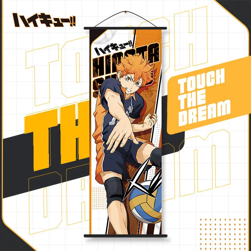 Haikyuu!! Hanging Posters Tobio Kageyama Wall Paintings Anime