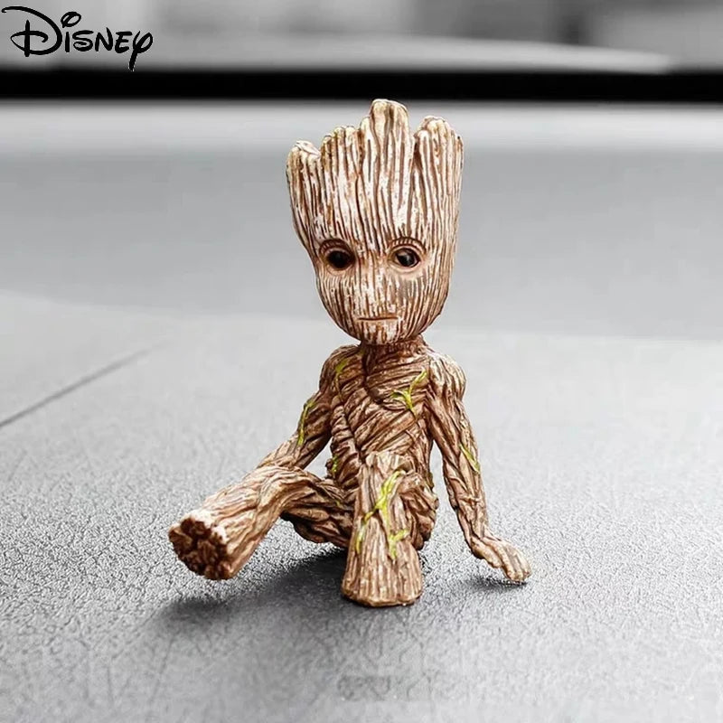6 cm Baum Mann Groot Figur Disney Action Figur Wächter der Galaxy Marvel Avengers Mini Spielzeug