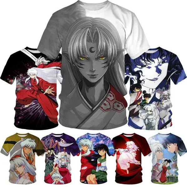 Unisex Inuyasha T-Shirt Anime
