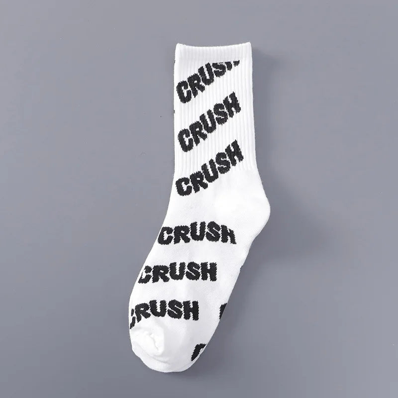 Frühling & Herbst INS Tide Cartoon Tube Socken – Dünne Baumwoll-Sportsocken für Damen & Herren