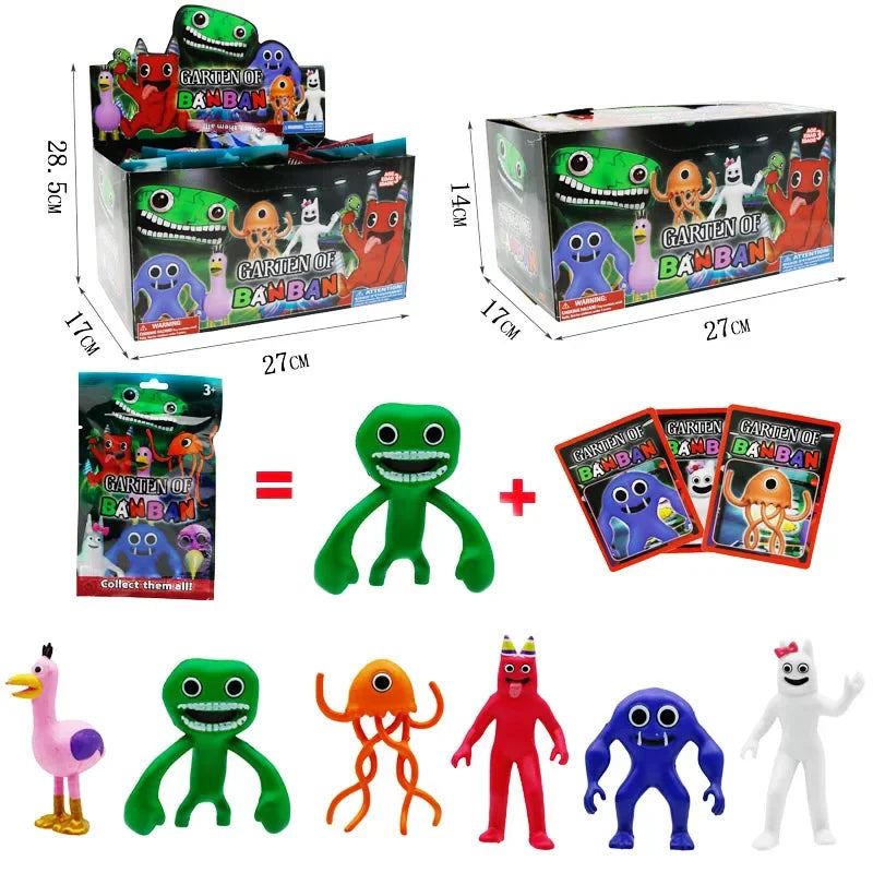 1 Packung/Set zufälliger Stil Garten von BanBan Actionfiguren PVC Spielzeug Anime Spielfiguren Modellfiguren