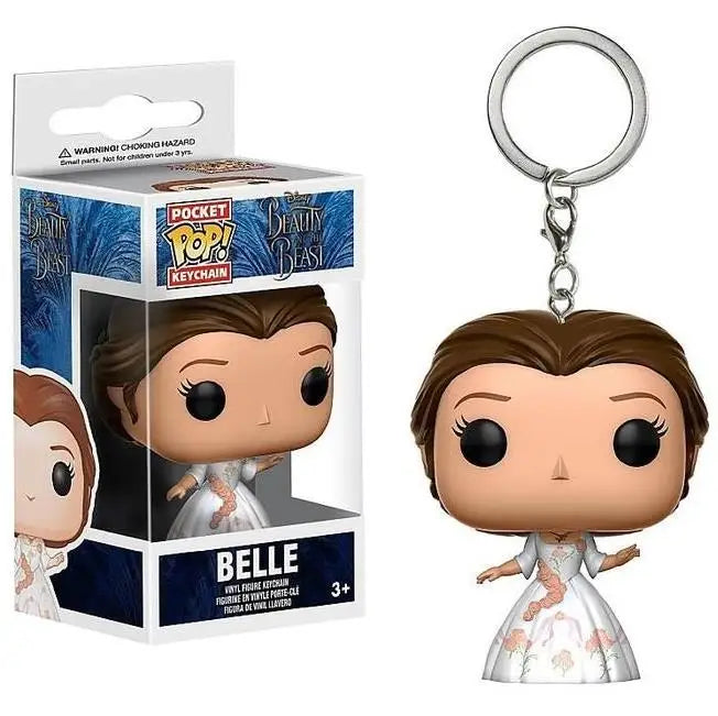 Funko POP Princess Keychains – Belle, Ariel, Rapunzel, Cinderella & More