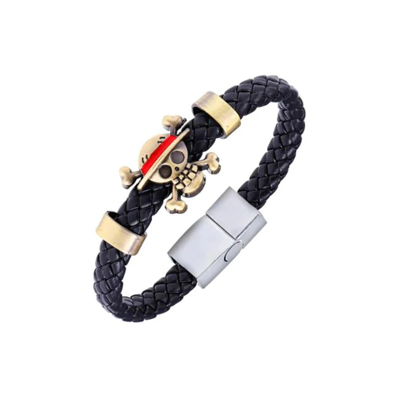 Attack on Titan Lederarmband – Wings of Liberty Armband mit Gürtelschnalle, Anime Schmuck