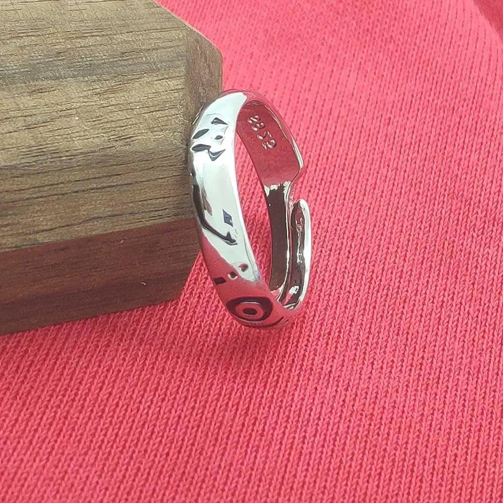Anime Jujutsu Kaisen Ryomen Sukuna Itadori Yuji Ring Cosplay Metallschmuck
