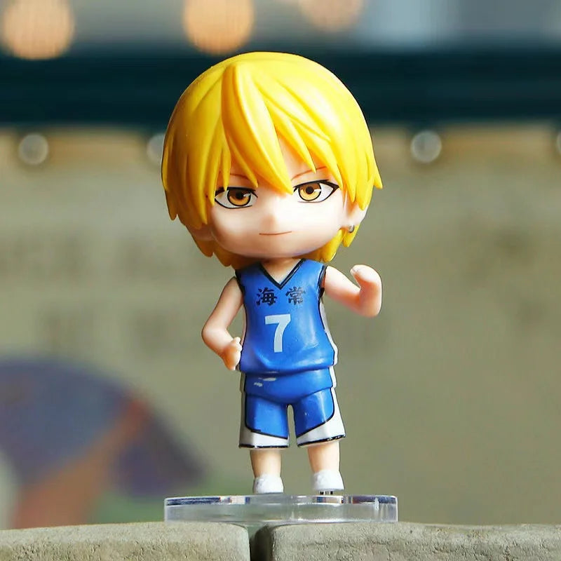 Figurine de basket-ball de Kuroko – Kuroko Tetsuya et Kagami Taiga en PVC et collection d'équipe