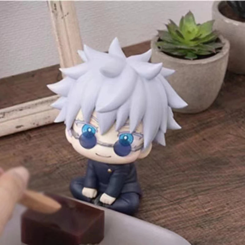 10 cm Jujutsu Kaisen Minifiguren Satoru Gojo Figur Aktion Geto Suguru Figur Anime Modell PVC Sammlung Spielzeug
