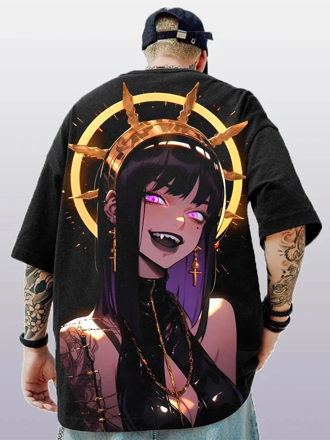 T-shirt tendance style streetwear animé