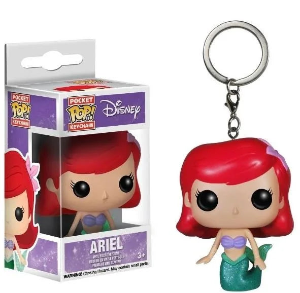 Funko POP Princess Keychains – Belle, Ariel, Rapunzel, Cinderella & More