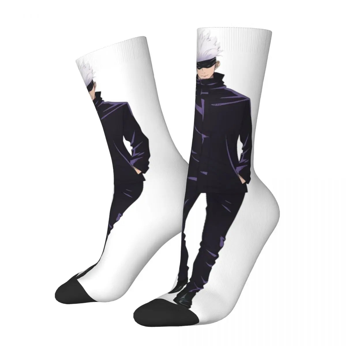 Jujutsu Kaisen Anime Socken, Satoru Gojo Unisex Socken W