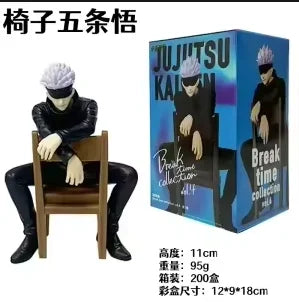 11 cm neue Gojo Satoru Anime Jujutsu Kaisen Actionfigur Itadori Yuji sitzender Nudelstopper