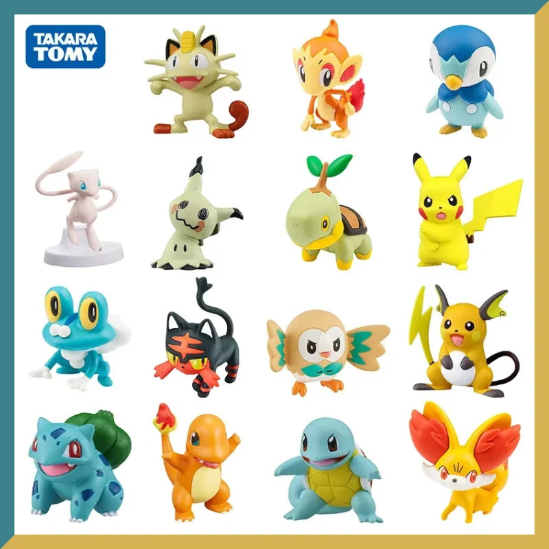 Figurine articulée Pokémon Charmander de 4 à 6 cm de TAKARA TOMY