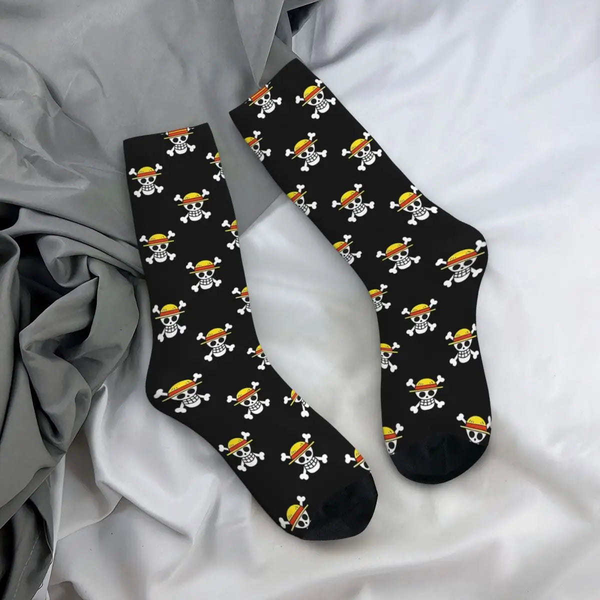 One Piece Anime Socken – Lustige Luffy Polyesterstrümpfe