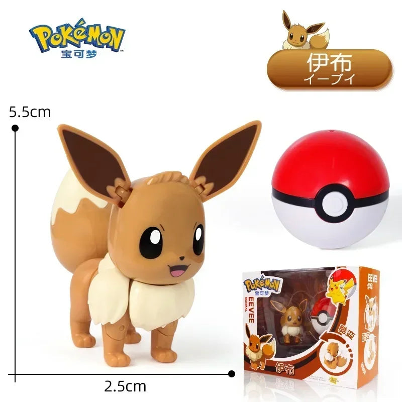 Pokemon Ball Variante Spielzeug Modell Pikachu Jenny Schildkröte Tasche Monster Action Figur Spielzeug