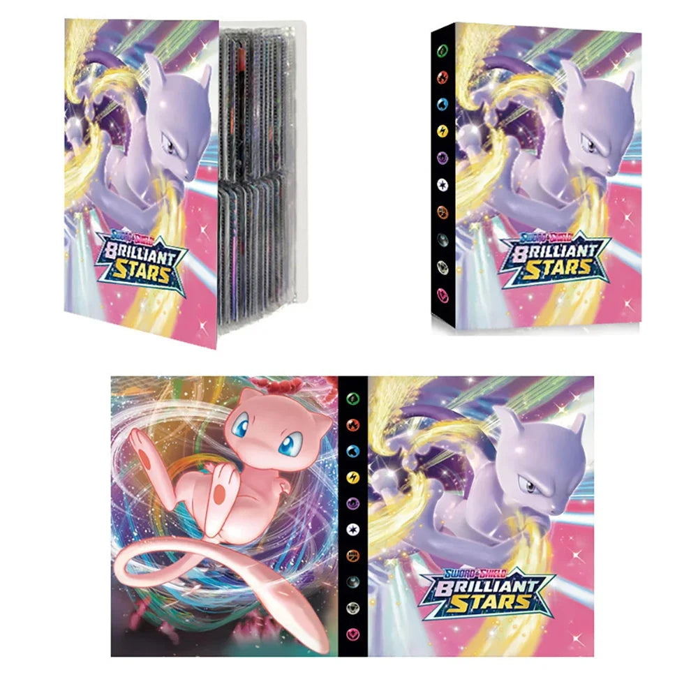 Karte Album Charizard 240/432Pcs Buch Karte Brief Eevee Halter Binder Anime Karten Protector Notebook