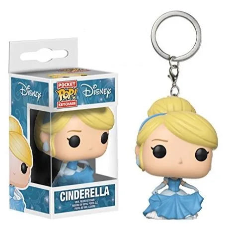 Funko POP Princess Keychains – Belle, Ariel, Rapunzel, Cinderella & More