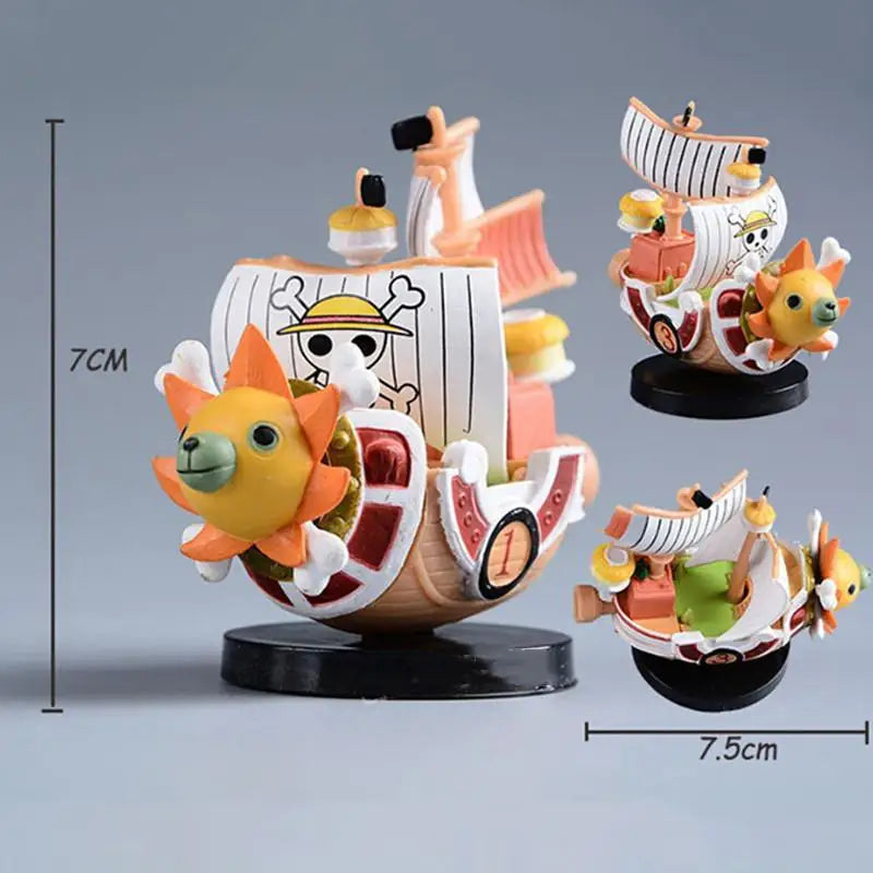 Figurine de bateau pirate One Piece – Going Merry et Thousand Sunny, modèle de jouet à collectionner