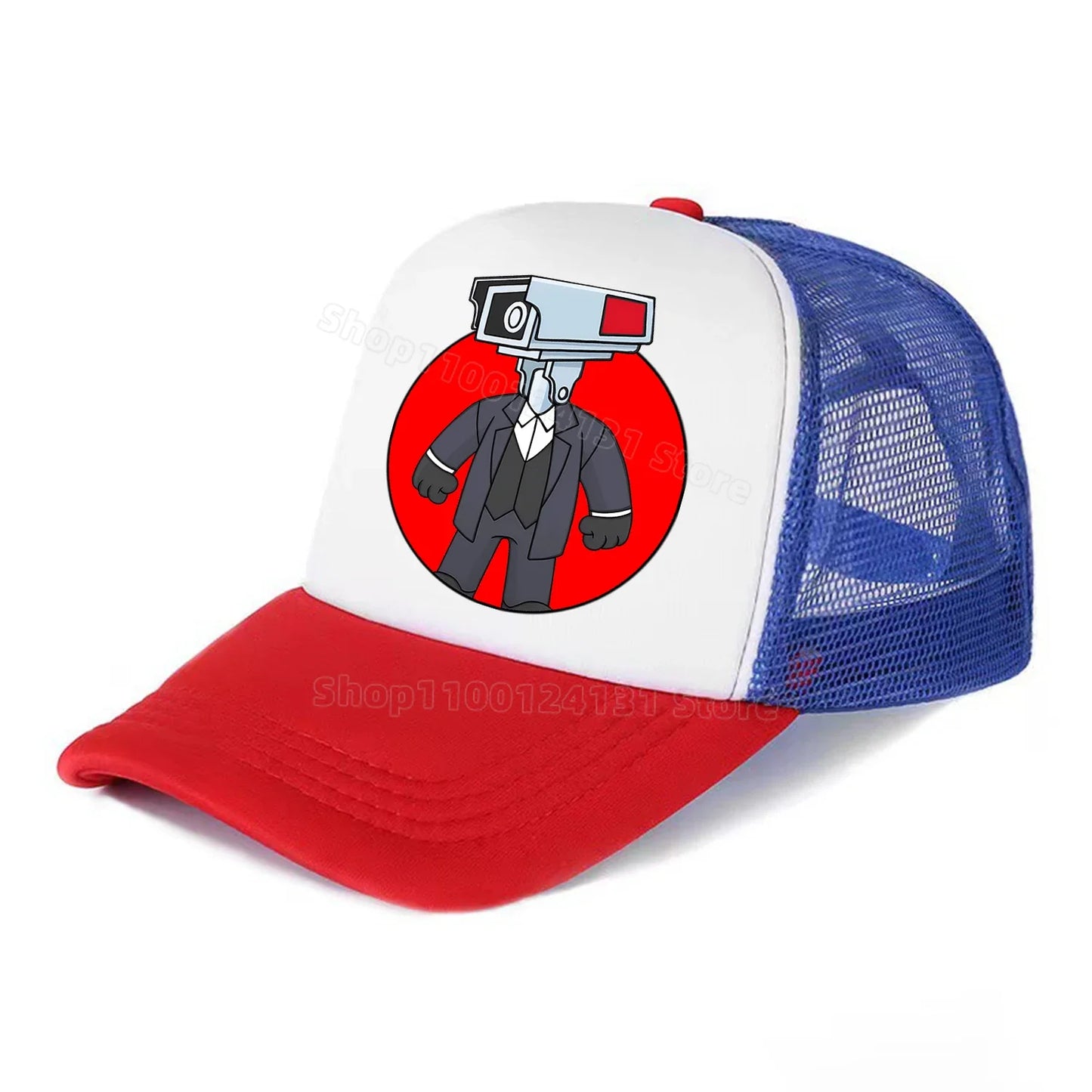 TV Man Skibidi Toilet Baseball Cap - Sommermütze aus Baumwolle für Kinder & Erwachsene | Anime-inspirierte Mode