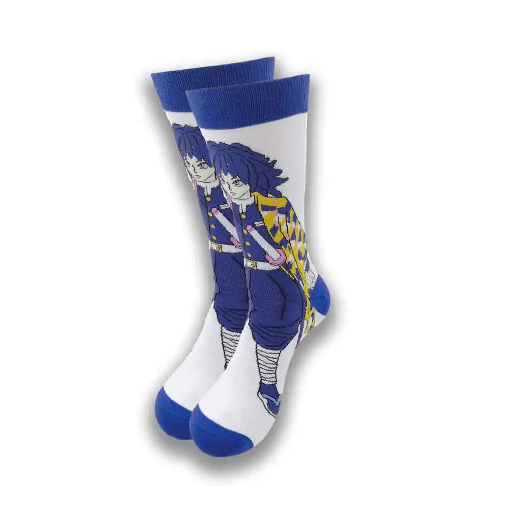Anime Cosplay Lange Socken – Wadensocken im Hip-Hop-Stil für Männer und Frauen
