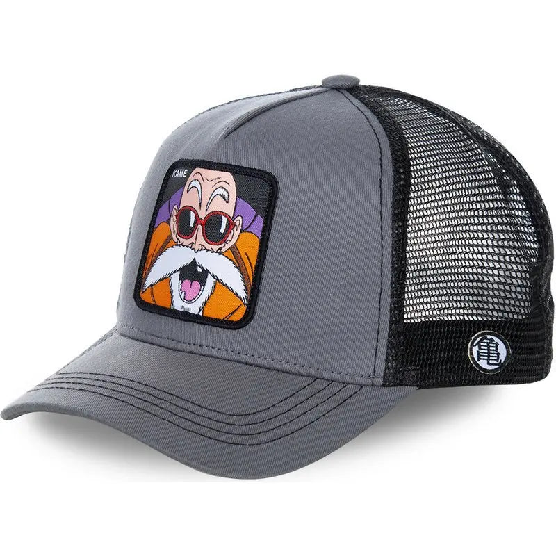 Hochwertige Dragon Ball Z Son Goku Baseballkappe – verstellbare Trucker-Mütze aus Baumwolle für Männer und Frauen