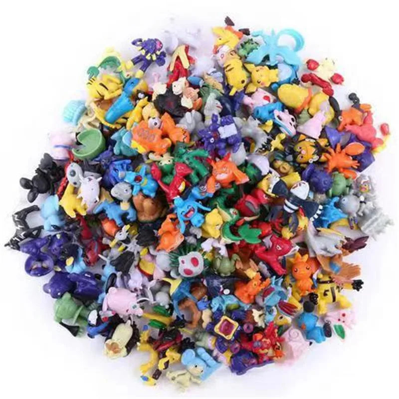 1-144 PCS Pokémon Gift Box – Christmas Action Figure Set with Genuine Pikachu & More Toys for Kids