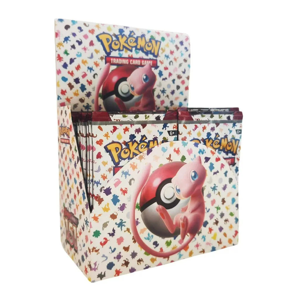 324/360 PCS Pokemon Karten 151 Surging Sparks Stellar Crown Deck Box Pikachu Englisch Karte Spielzeug