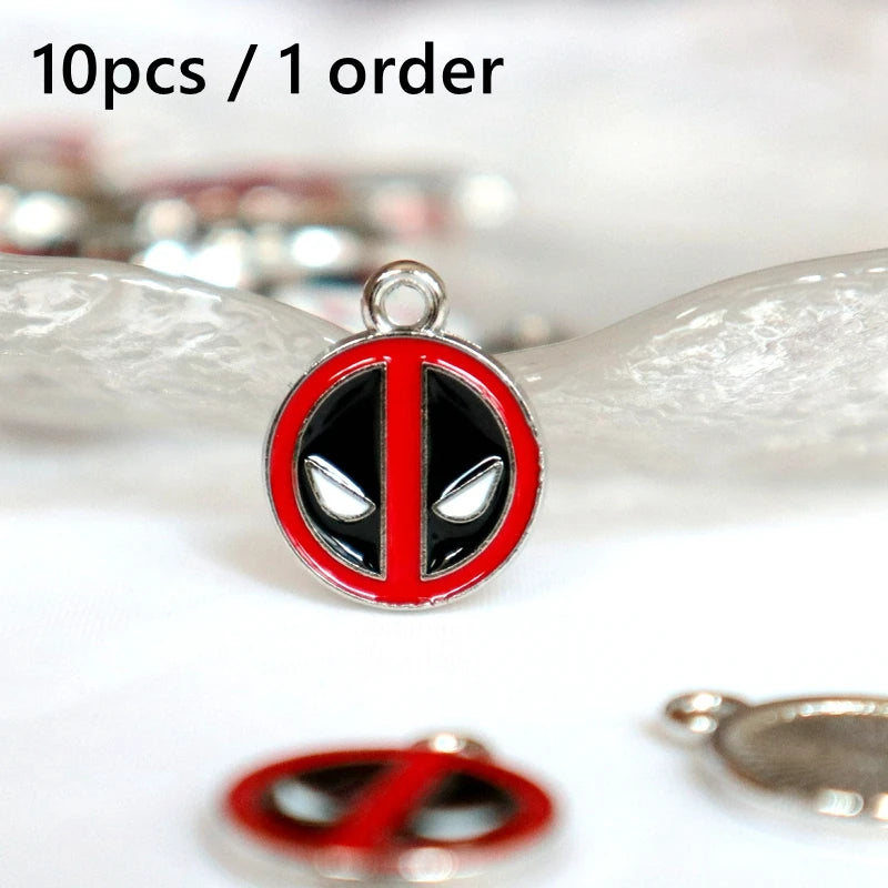Anime Runde Charms DIY Halskette Armband Ohrringe Schmuck Zubehör