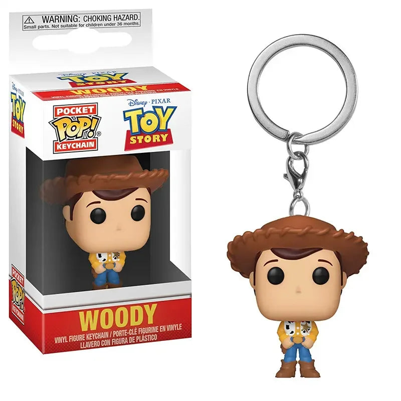 Funko POP Toy Story 4 Figuren – Forky, Slinky Dog, Woody, Buzz Lightyear und Alien-Schlüsselanhänger | Actionfiguren-Sammlung und Kindergeschenk