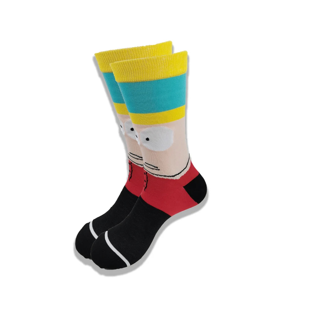 Anime Cosplay Lange Socken – Wadensocken im Hip-Hop-Stil für Männer und Frauen