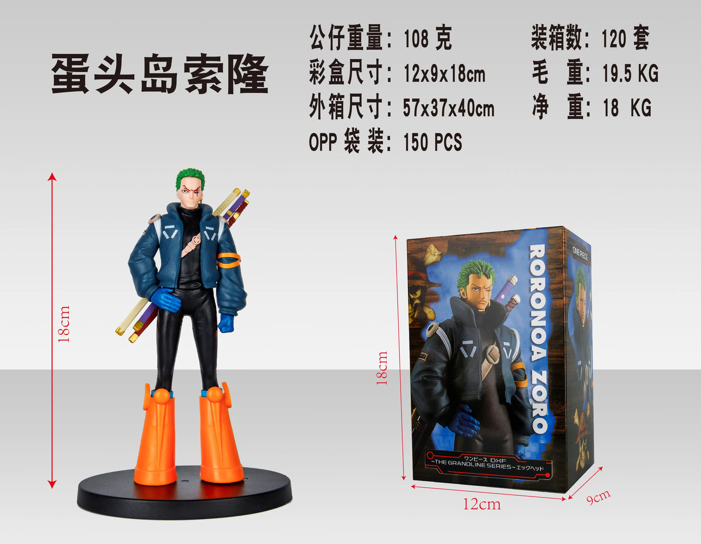 18cm Anime One Piece Die Grandline-Serie Egghead Nami PVC-Modell Japanische Puppen Actionfiguren