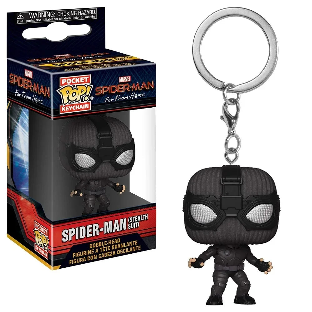 Funko POP Schlüsselanhänger Endgame Captain Venom Deadpool Iron Man Schlüsselanhänger Actionfiguren Spielzeug