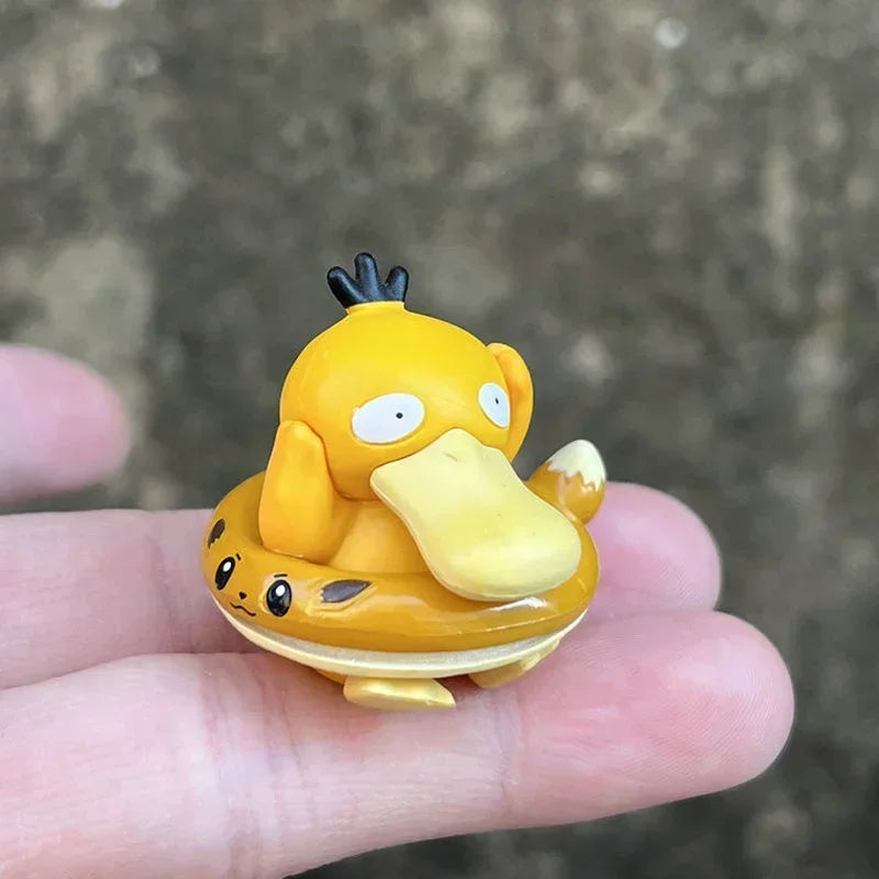 Pokemon Anime Echte Gashapon Kapsel Spielzeug Figur Pikachu Action Figuren Modell Ornamente