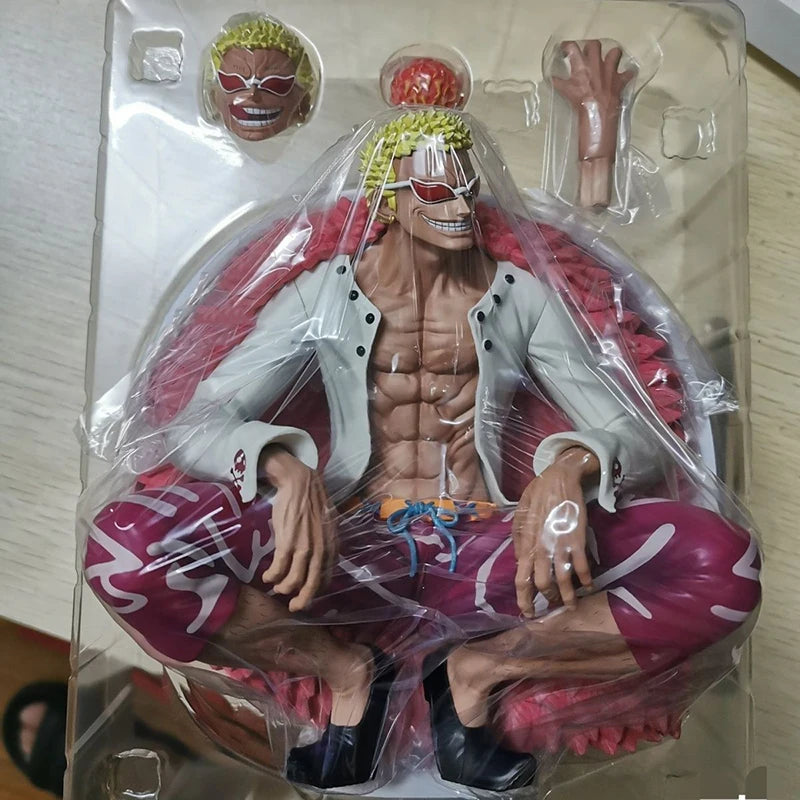 Figurine articulée One Piece Donquixote Doflamingo – 16 cm en PVC à collectionner et cadeau