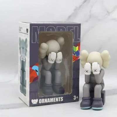 Figurine articulée Cartoon Big Eyes – Ornement de voiture personnalisé et jouet décoratif en cadeau