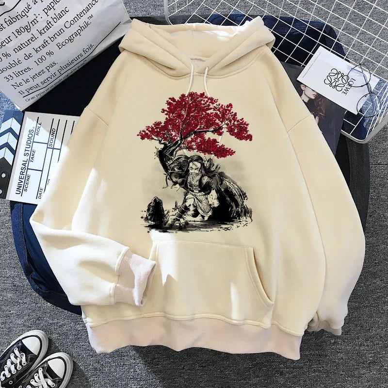 Kimetsu No Yaiba Sweatshirt – Anime Demon Slayer Hoodie mit Tanjiro & Nezuko, Harajuku Kawaii Style