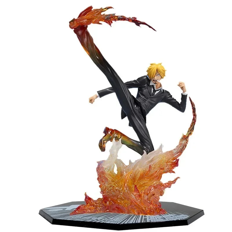 One Piece Anime Monkey D. Luffy Roronoa Ace Vinsmoke Sanji Actionfiguren PVC Modell Sammlerstück