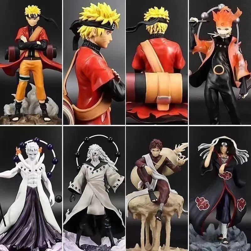 Naruto Blindbox-Figuren – Kakashi & Sasuke Mystery Box, exquisites Anime-Sammelgeschenk