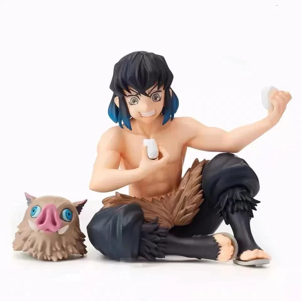 8 cm Tengen Uzui GK Muskelratte Anime Figur Giyu Tomioka/Rengoku Kyoujurou Action Figure Collection