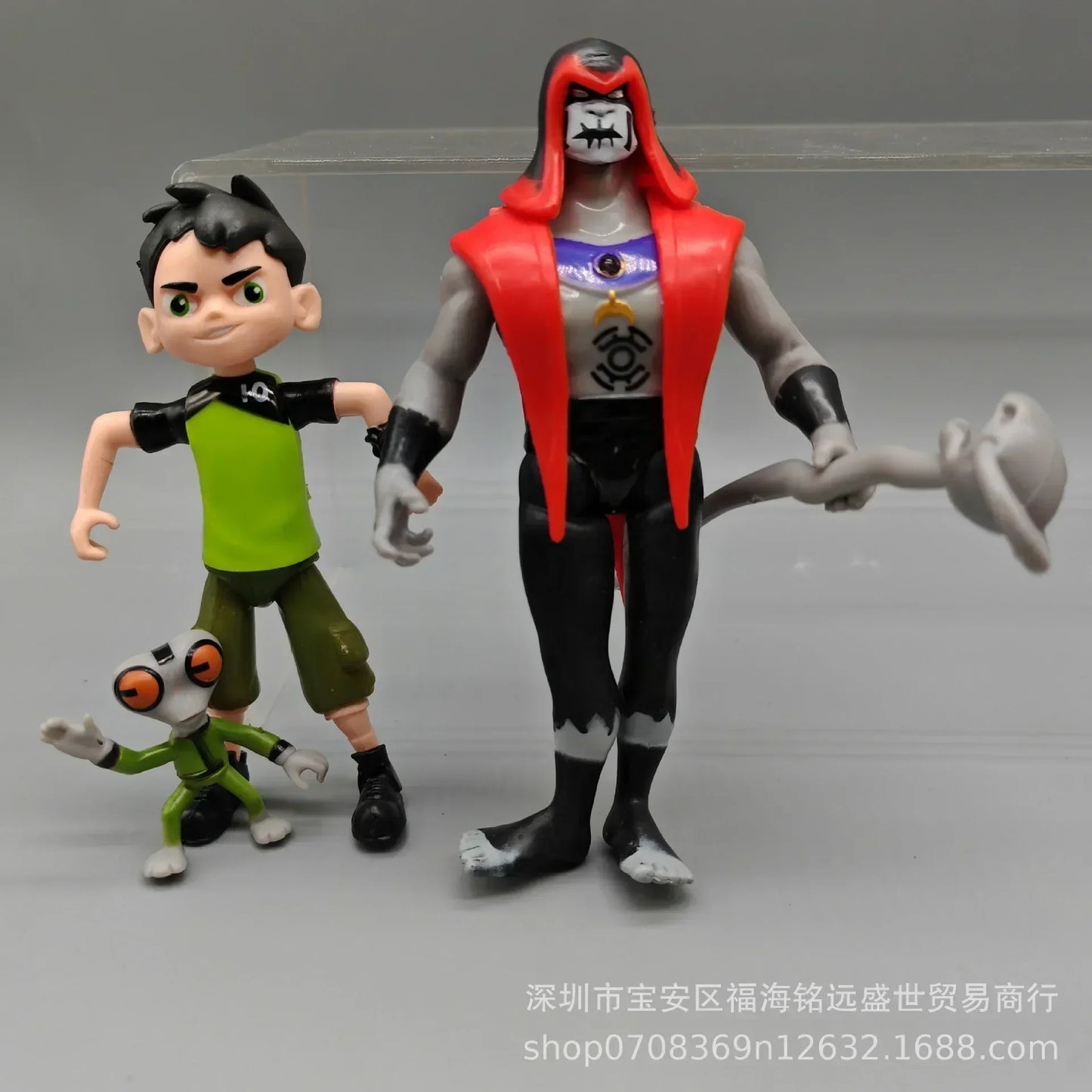9 Teile/satz Ben 10 3-12 Figur Ben Tennyson Ben Vier Arme Grau Anime Figuren Kinder Spielzeug