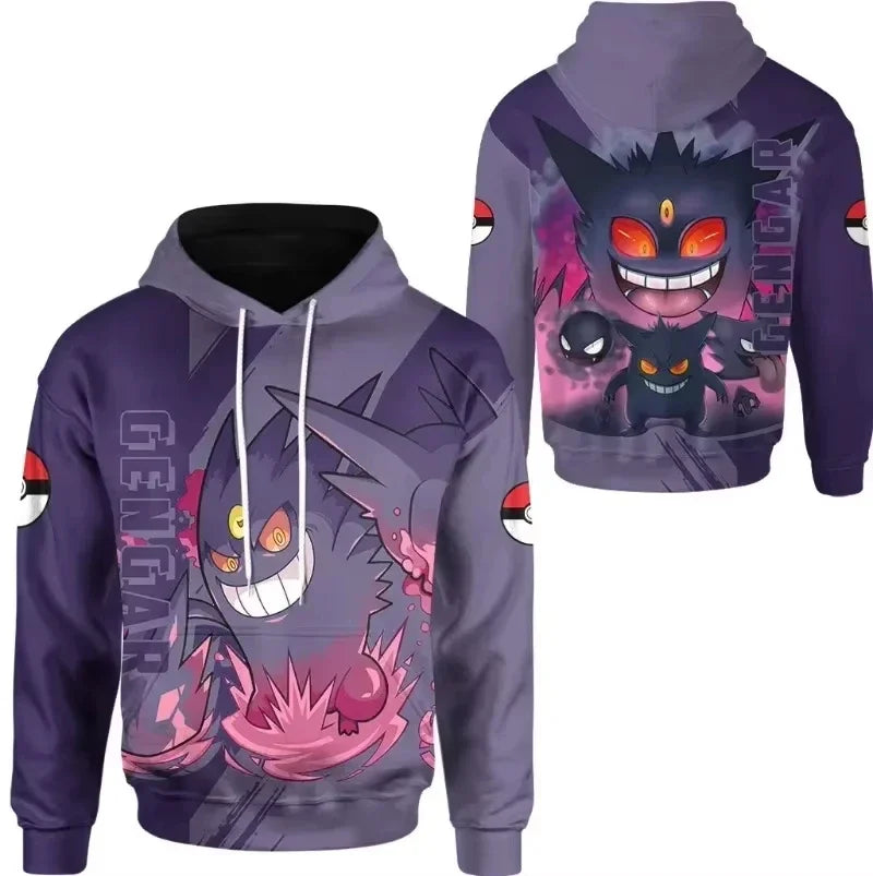 Cute Pokemon 3D Print Sweatshirt for Children