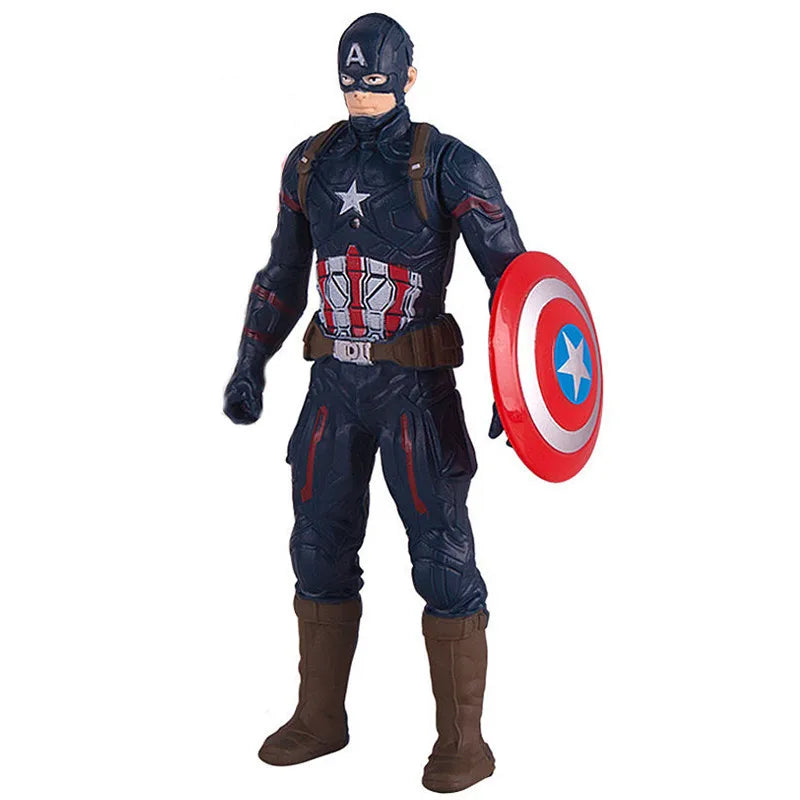 Avengers-Superhelden-Actionfiguren – Spider-Man, Iron Man, Hulk, Captain America – Sammelspielzeug
