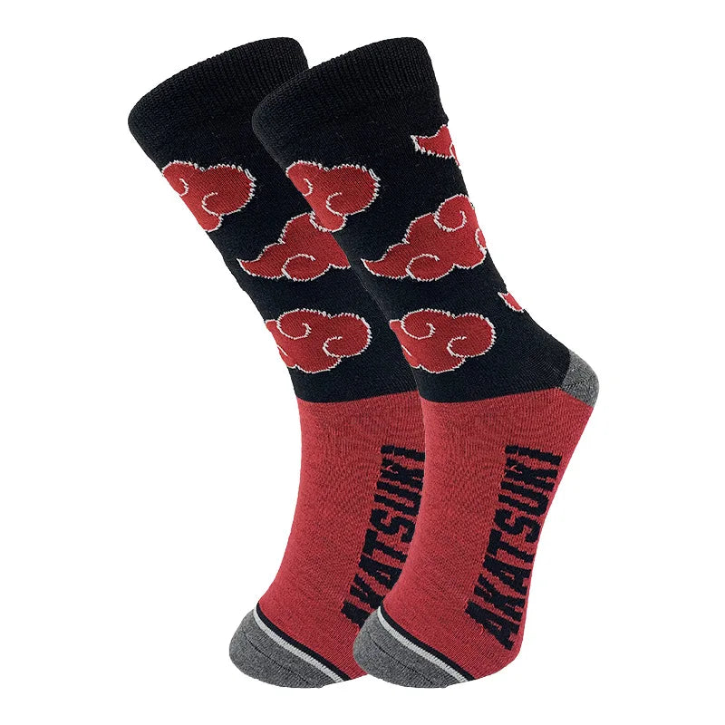 Socken mit Anime-Cartoon-Charakteren für Herren – Cosplay-Skateboard-Stil