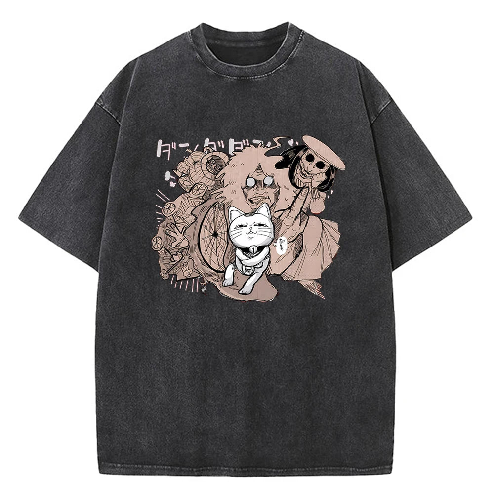Dandadan Okarun Anime T-Shirt – Aesthetic Fashion Cotton Tee for Men