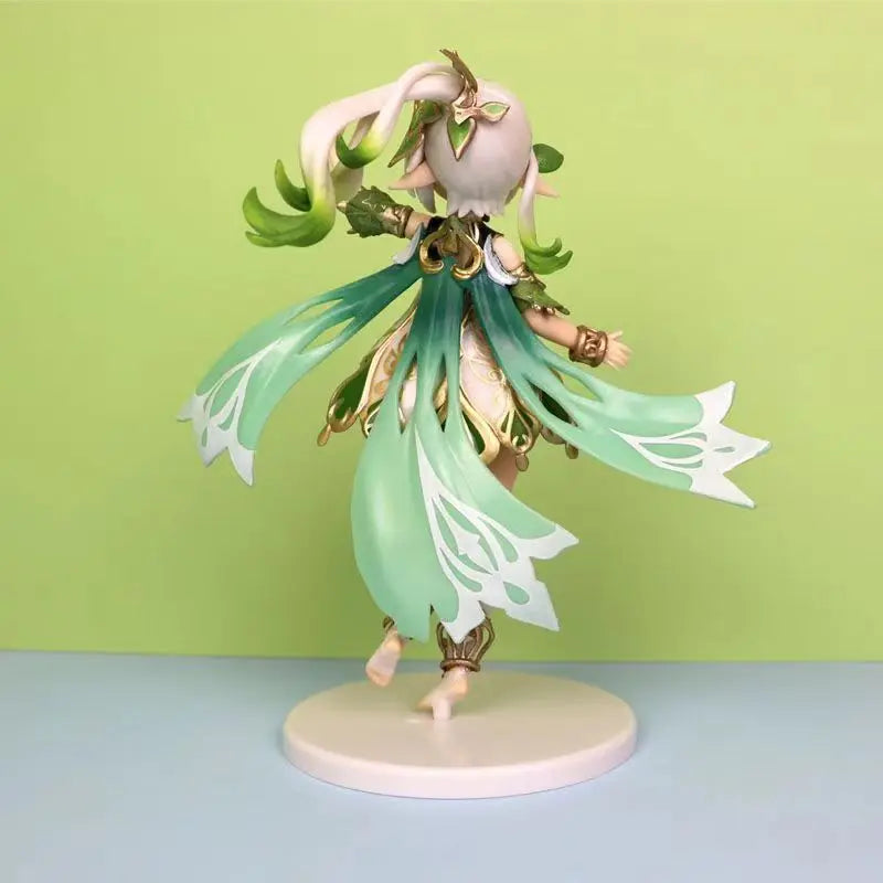 Genshin Impact Figur Nahida 19CM PVC Anime Lesser Lord Kusanali Modell Spielzeugsammlung Actionfiguren