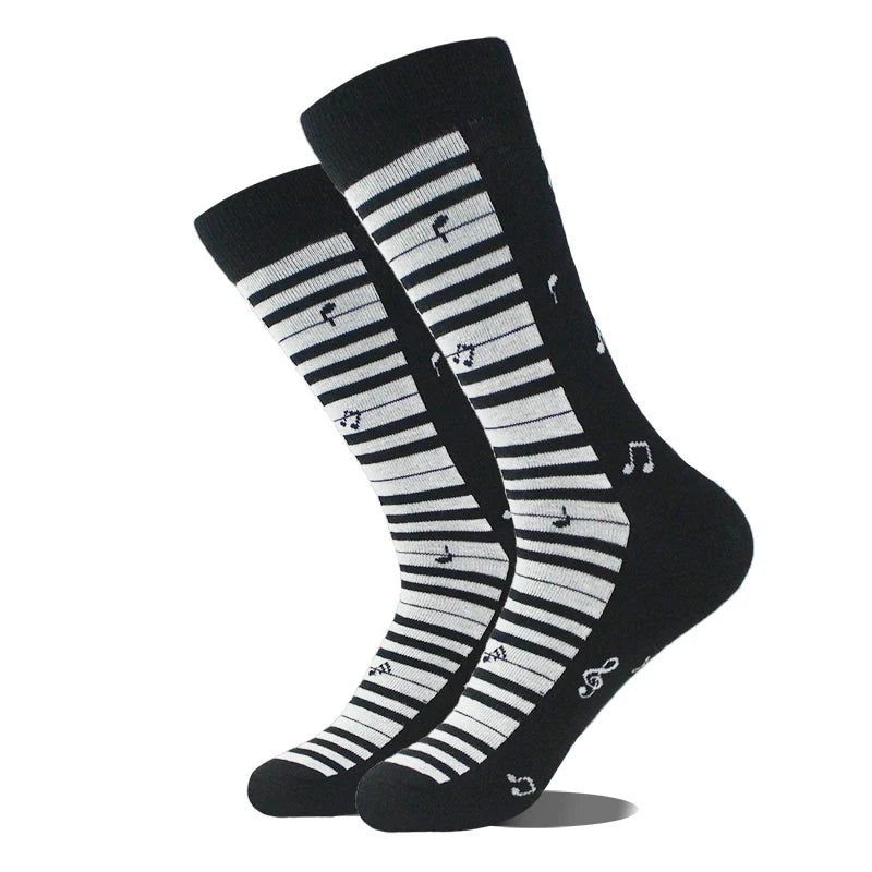Baumwolle Glücklich Lustige Socken Männer Alien Planet Shark Verrückte Design Sokken