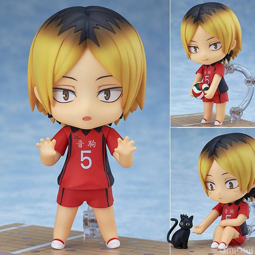 Haikyuu!! Animationsspiel-Peripheriegeräte Hinada Kageyama Nendoroid-Figuren