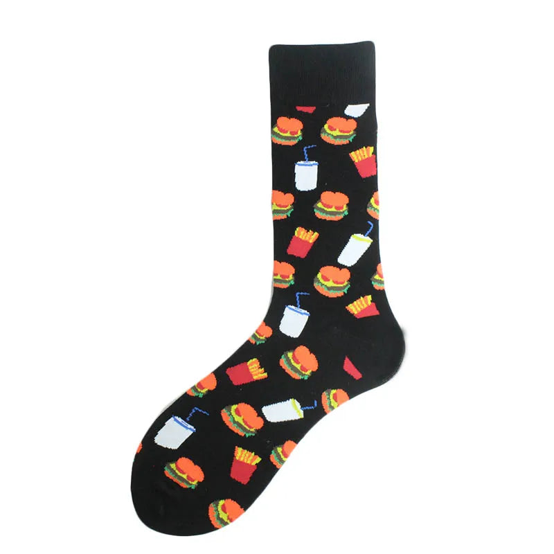 Happy Design Lustige Socken Schaf Bier Dinosaurier Muster