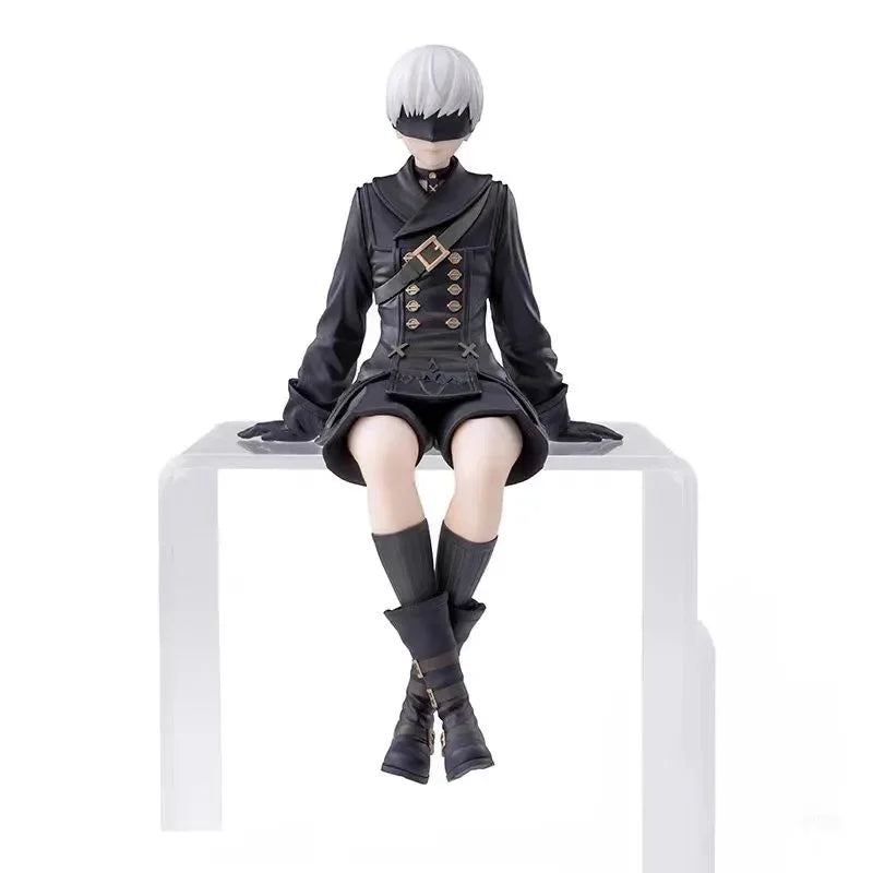 Nier Automata 2B A2 9S Sitzposition Spielfigur Mechanische Lebensform Statue Sammlung Spielzeug Geschenke